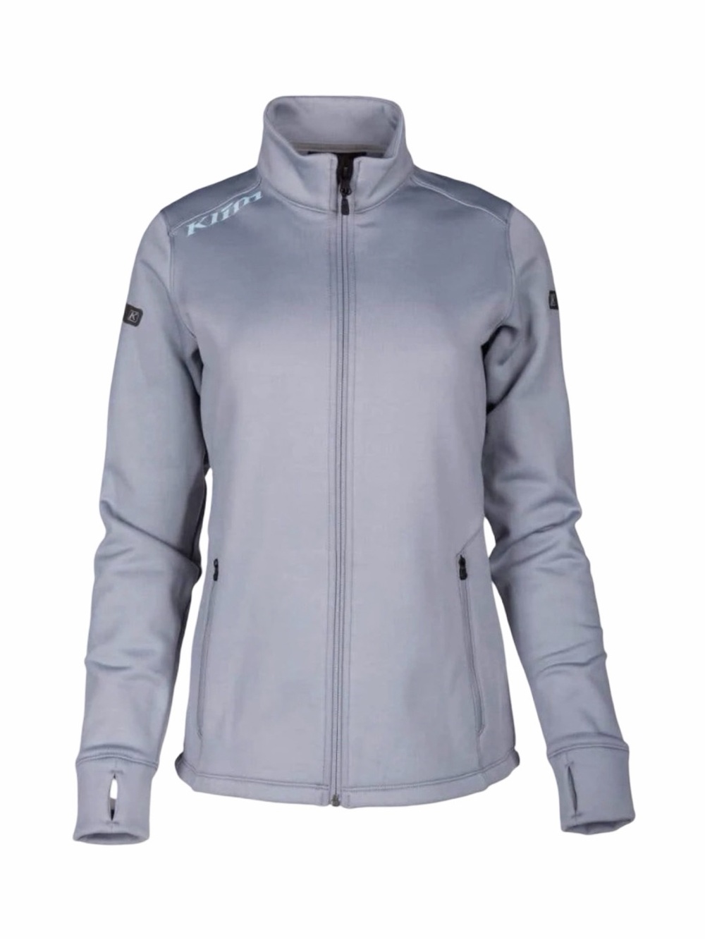 Klim Women’s Sundance Jacket - Size Medium - Monument Gray / Crystal Blue